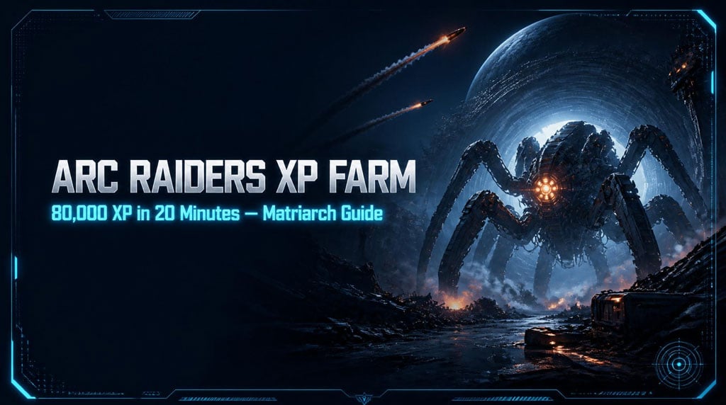 ARC Raiders Matriarch XP Farming Guides: 80K XP in 20 Minutes