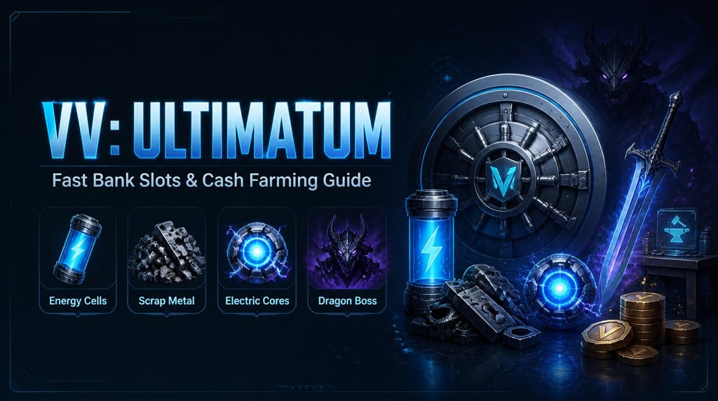 VV: Ultimatum Bank Slots Guide: Fast Cash, Energy Cells, Codes, and Best Farming Route