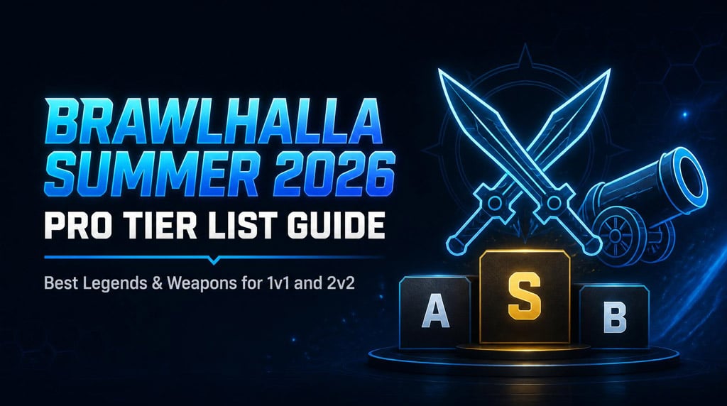 Brawlhalla Summer 2026 Tier List: Best Legends & Weapons for 1v1 and 2v2
