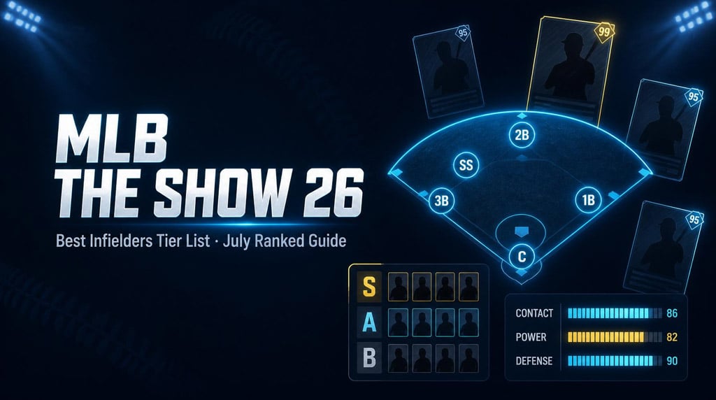 MLB 26 Best Infielders in July: Ranked Tier List for Catcher, First Base, Second Base, Third Base, and Shortstop