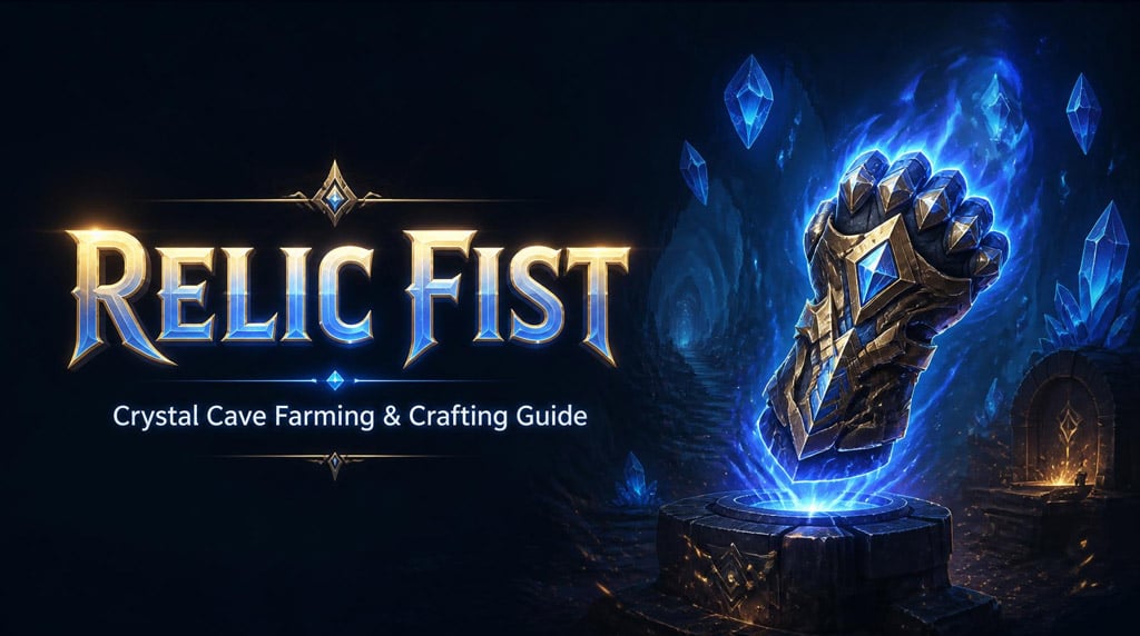 Iron Soul Dungeon Get Relic Fist Guides: Crystal Cave Farming, Crafting Odds & Upgrade