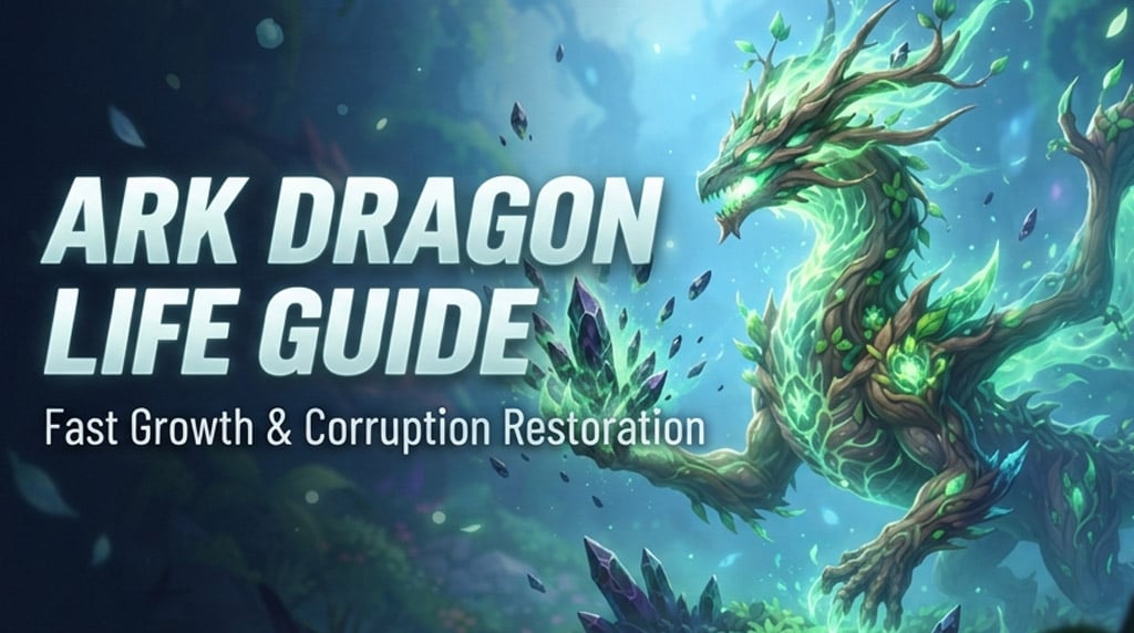 Creatures of Sonaria Ark Dragon of Life Guide: Fast Growth, Corrupted Nodes, and Restoration Strategy