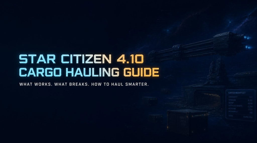 Star Citizen 4.10 Cargo Hauling Guide: What Works, What's Still Broken