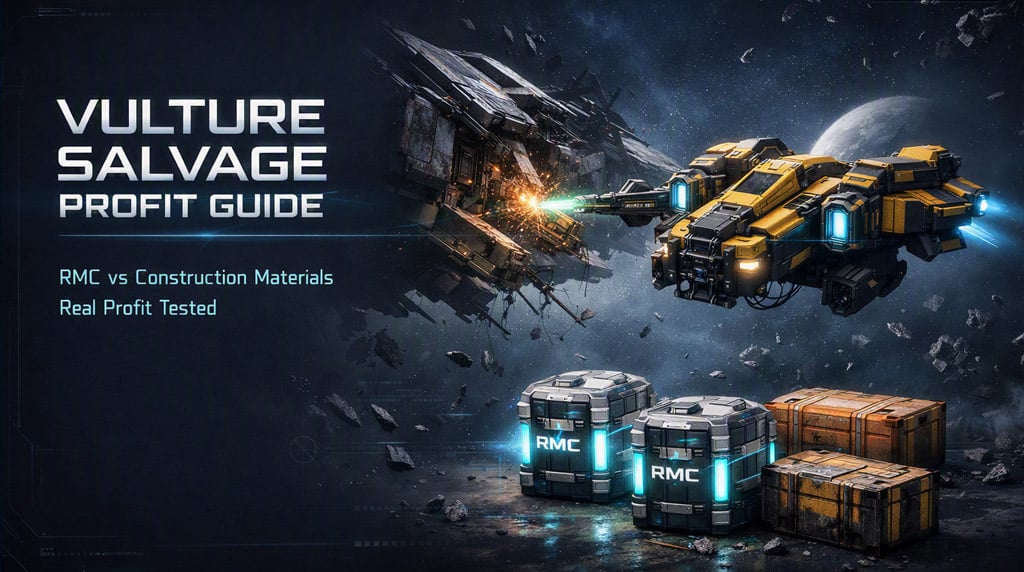 Star Citizen Vulture Salvage Guide: Best method to maximize aUEC