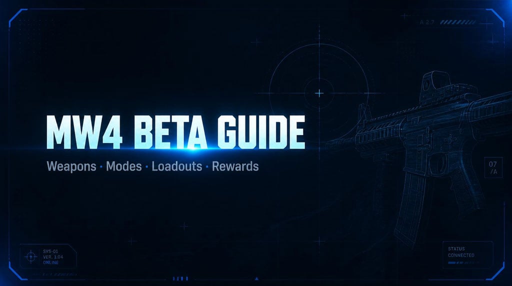 MW4 Beta Early Access Guide: Weapon Levels, Operators, Modes, Rewards