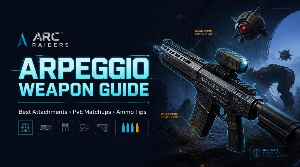 ARC Raiders Arpeggio Weapon Guide: Best Attachments, ARC Matchups, and Ammo Tips