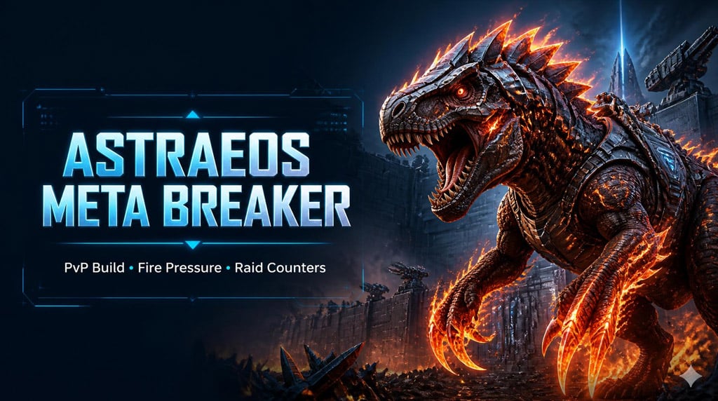 ARK Survival Ascended New Astraeos Dino PvP Guide: Best Stat Builds, Fire and Bleed Mechanics