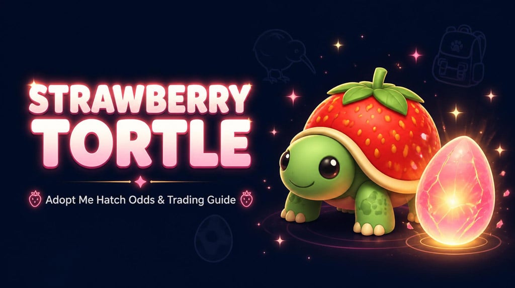 Adopt Me Strawberry Tortle: Odds, Best Eggs, and Trading Moves Before Values Spike