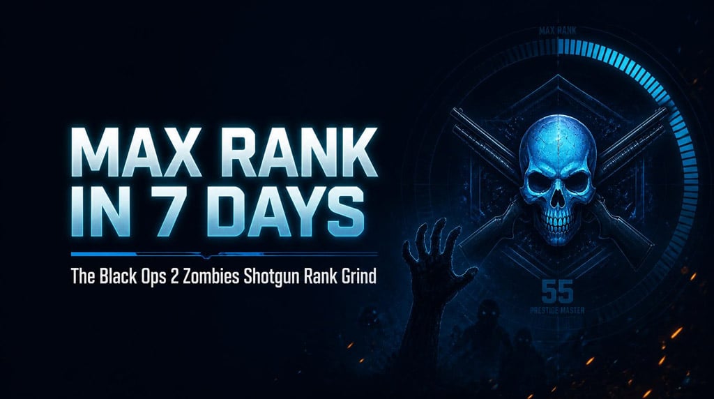CoD: Black Ops 2 Zombies Max Rank: The Shotgun Rank Grind That Actually Works