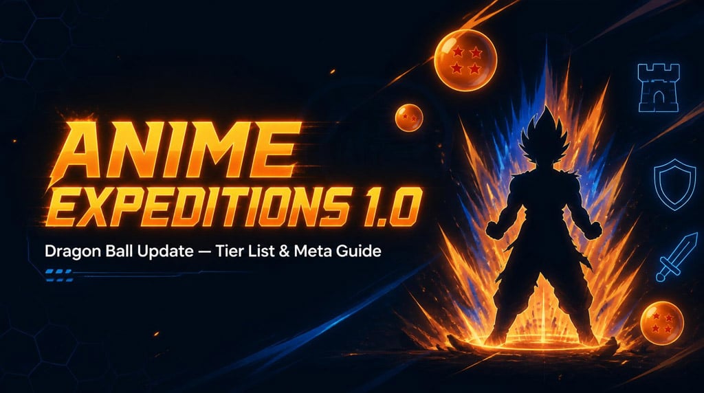 Anime Expeditions 1.0 Dragon Ball Tier List: Best Meta Units & Builds