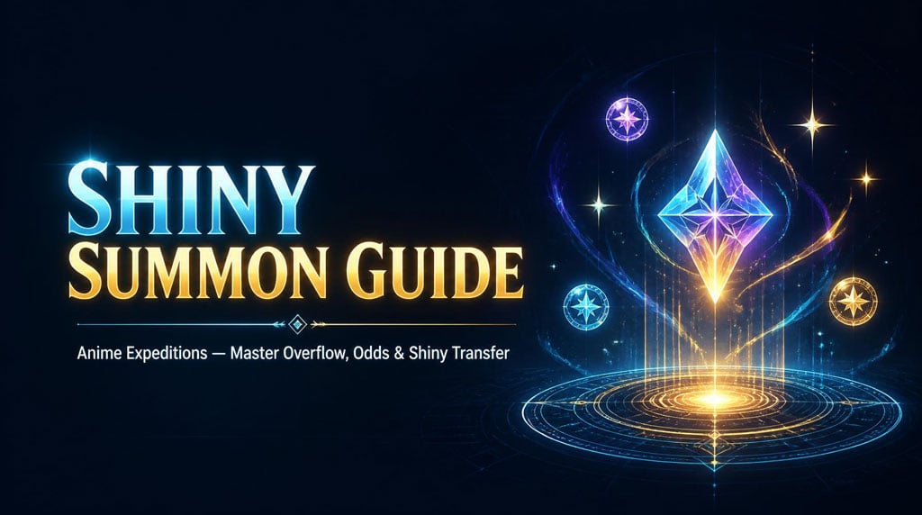 Anime Expeditions Shiny Summon Guide: Odds, Overflow Timing & When to Stop Spending