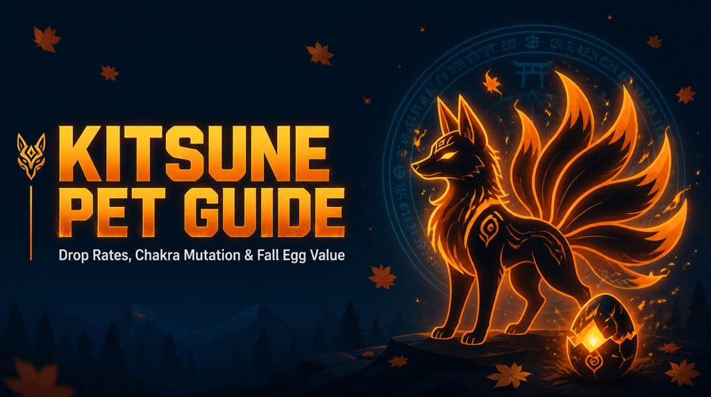 Grow a Garden 2 Kitsune Pet Guide: Drop Rates, Abilities, Fall Egg Value, and Best Strategy
