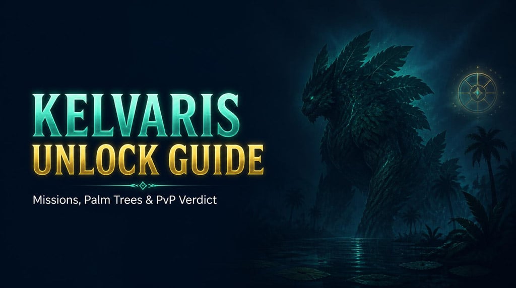Creatures of Sonaria Kelvaris Unlock Guide: Missions, Palm Trees, Gacha Spins