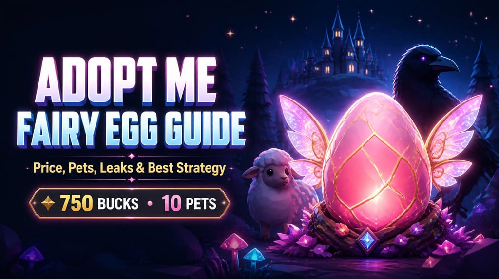 Adopt Me Fairy Egg Guide: Release, Price, Pets, Leaks, and Preparation