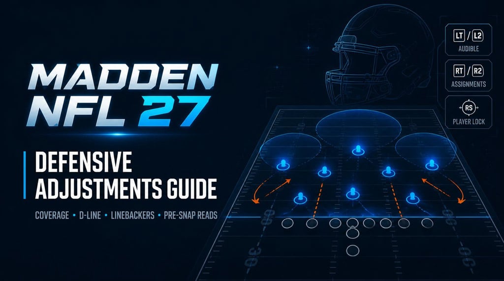 Madden NFL 27 Defensive Adjustments Guide: Best Coverage, D-Line, and Linebacker Controls