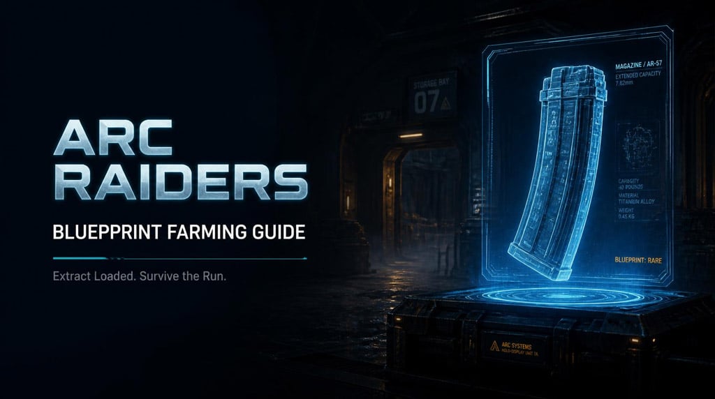Arc Raiders Blueprint Farming Guide: Best Routes & Drop Tactics