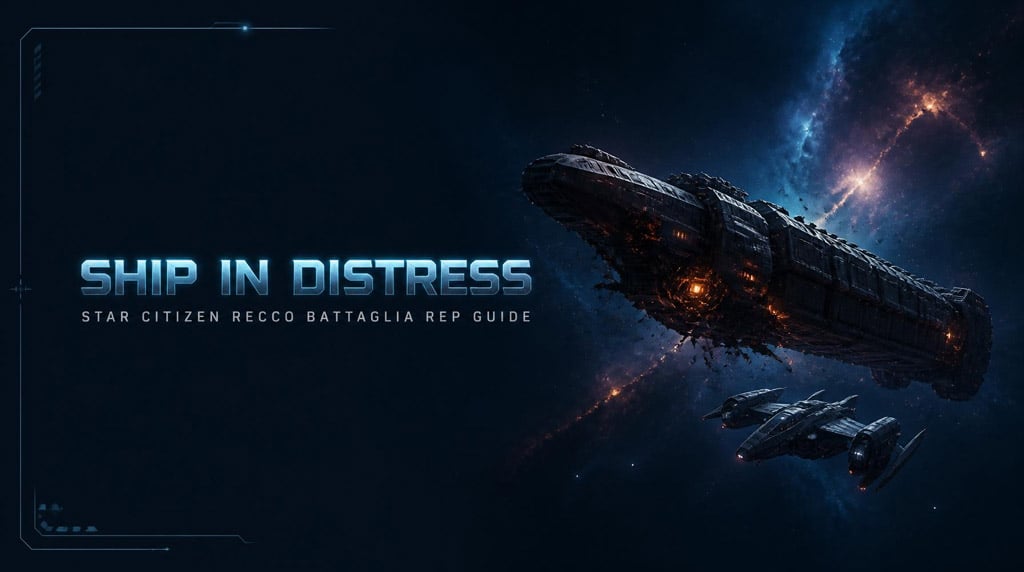 Star Citizen Ship in Distress Guide: Fast Recco Battaglia Rep, Free Gear