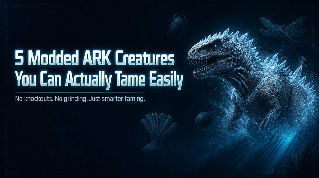 ARK Survival Ascended Best Modded Creatures You Can Actually Tame Easily