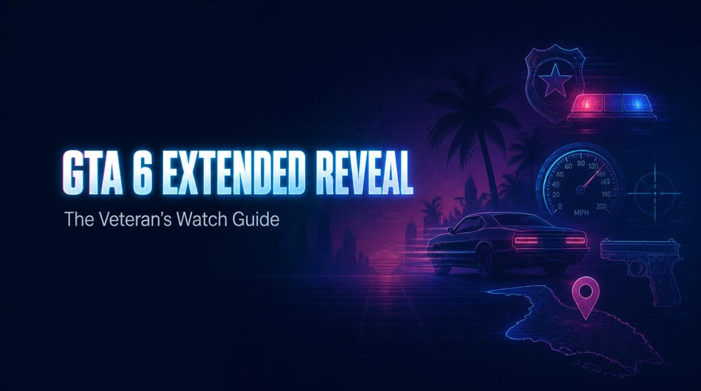 GTA 6 Extended Gameplay Reveal: The Veteran's Watch Guide