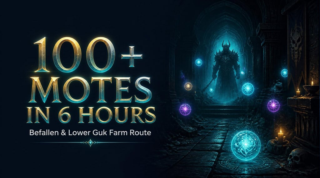 EverQuest Legends Motes Making Guides: Befallen & Lower Guk Farm Route