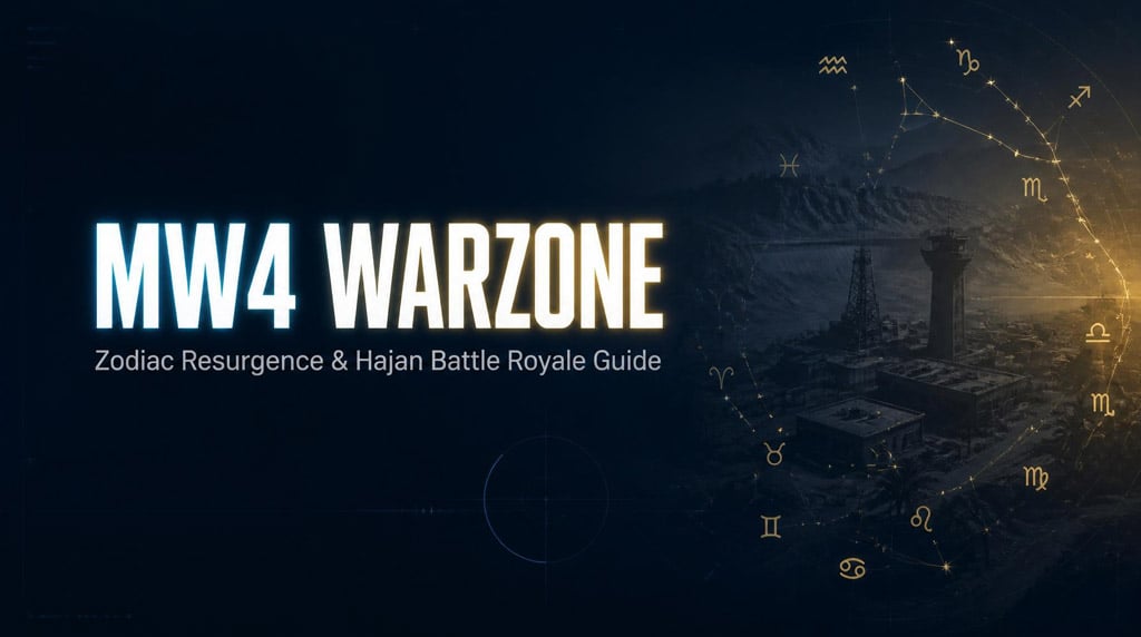 Cod MW4 Warzone New Maps - Zodiac Resurgence Map & Hajan BR