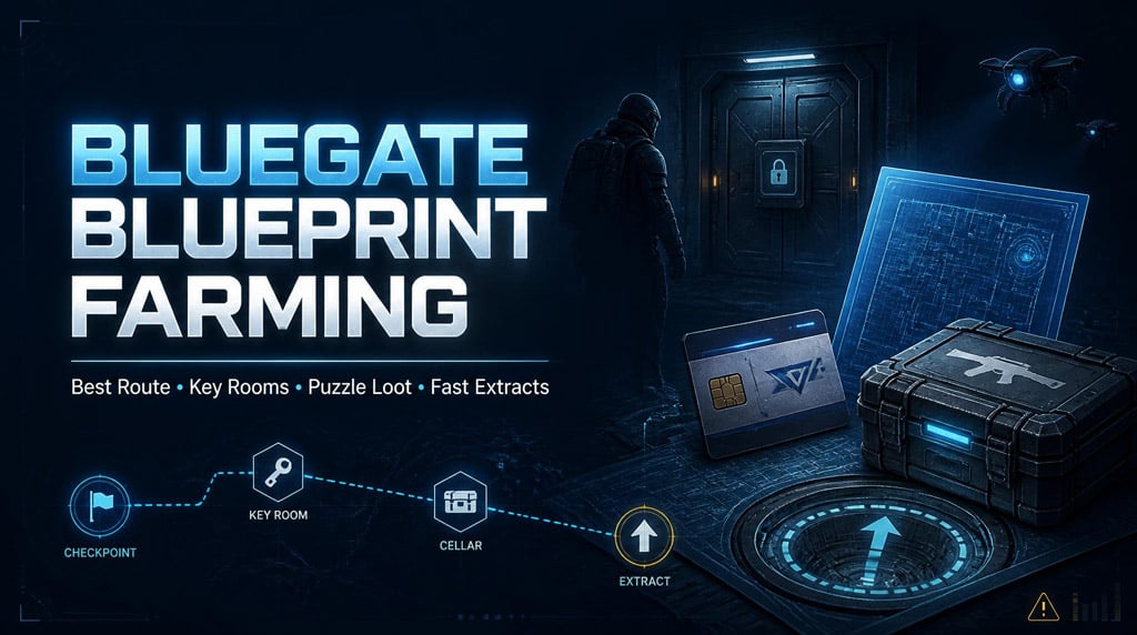 ARC Raiders Bluegate Blueprint Farming Guide: Best Route, Keys, and Loot Priority