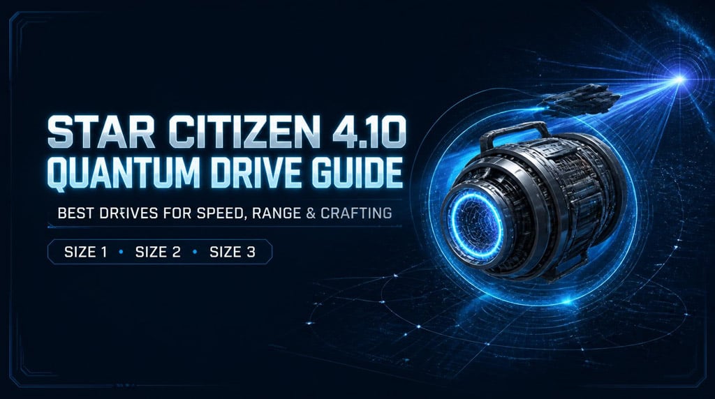 Star Citizen 4.10 Quantum Drive Guide: Best Drives for Speed, Range, and Crafting