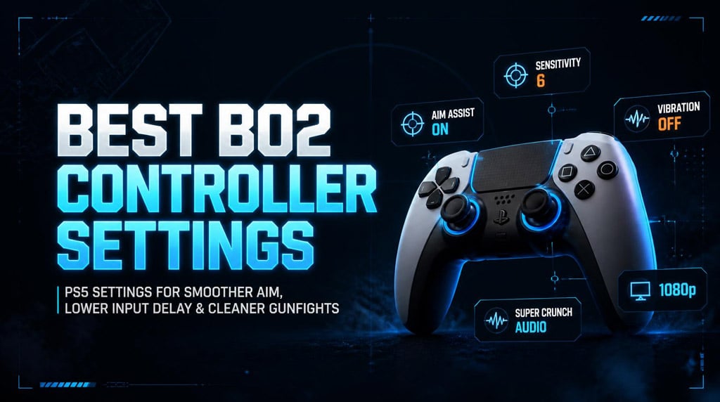 Black Ops 2 Best PS5 Controller Settings: Low Input Delay, Better Aim, Smoother Gameplay
