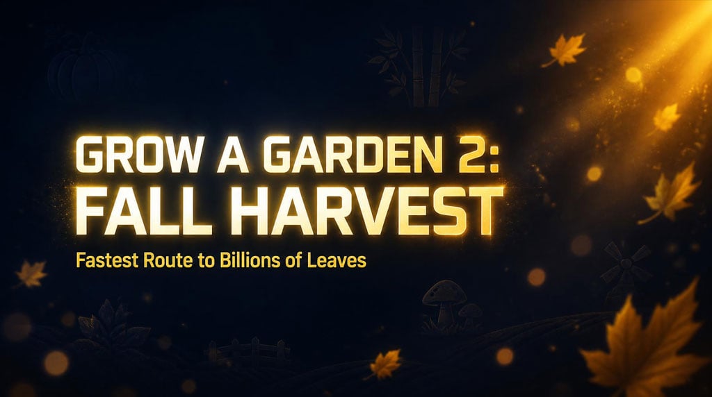 Grow a Garden 2 Fall Harvest Guide: Fastest Ways to Make Billions of Leaves