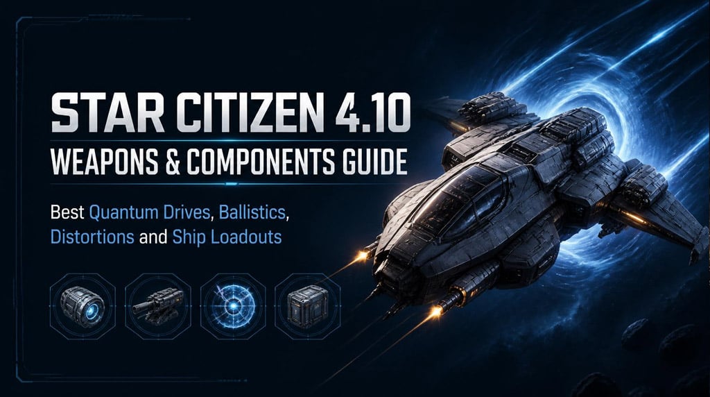 Star Citizen 4.10 Weapons and Components Guide: Best Quantum Drives, Ballistics, Distortions, and Ship Loadouts