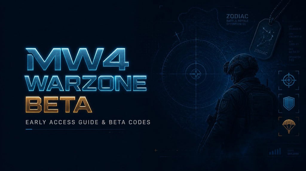 MW4 Warzone Beta: How to Get Early Access, Beta Codes & What Zodiac Means