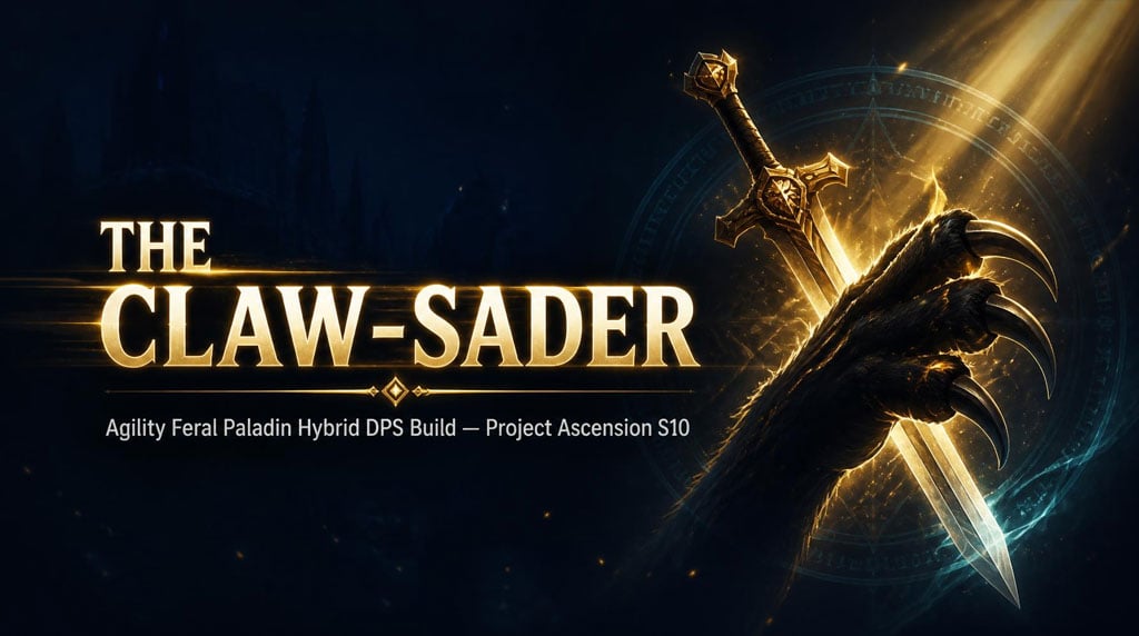 Project Ascension S10 Claw-sader: Agility Feral Paladin Hybrid DPS Build