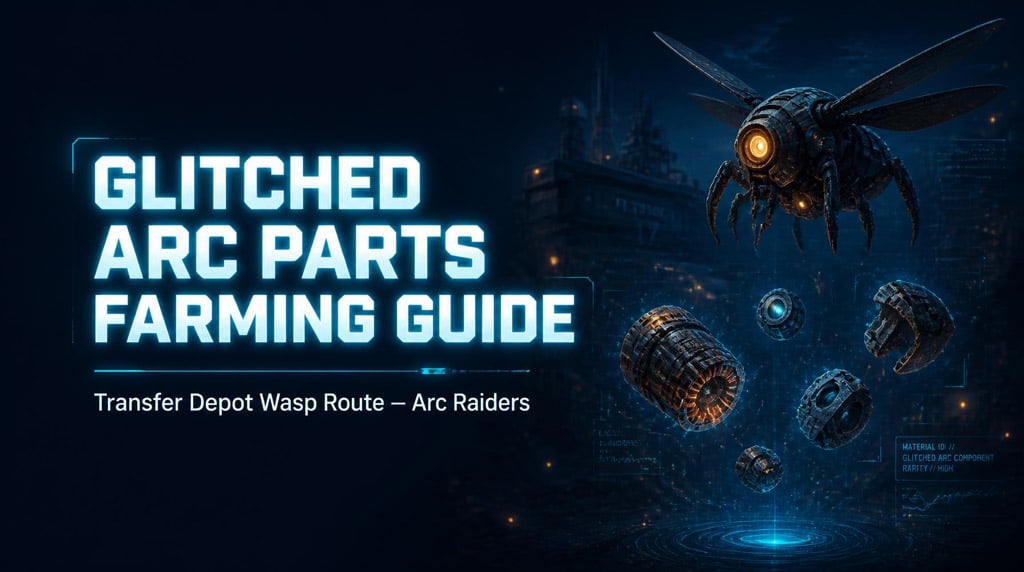 Arc Raiders Glitched ARC Parts Farm: Transfer Depot Wasp Route for Fast Merits