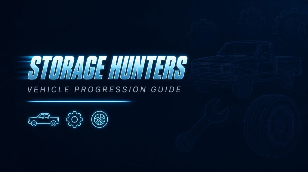 Storage Hunters Vehicle Guide: Free Truck, Best Parts, and Upgrade Priority