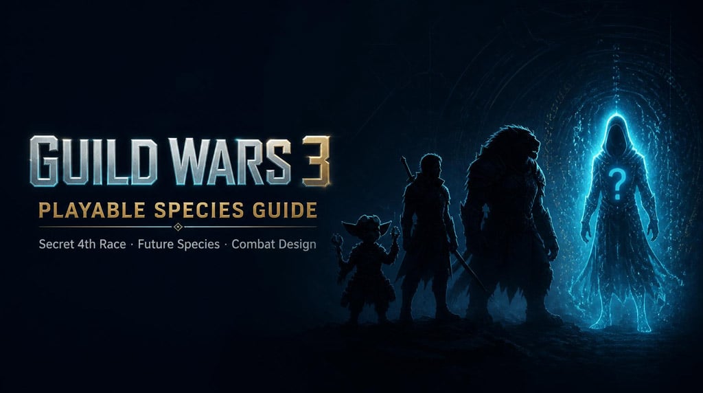 Guild Wars 3 The Secret Fourth Race, Future Species & Combat Implications