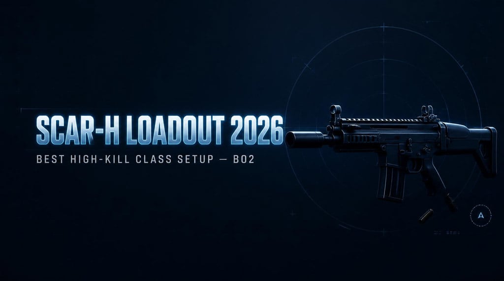 Cod Black Ops2 SCAR-H Loadout: Best Class Setup for High-Kill Games on PS5