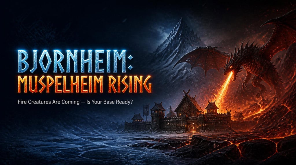 ARK: Survival Ascended Bjarnheim Muspelheim Guide: Fire Creatures, Base Defense & Build Prep