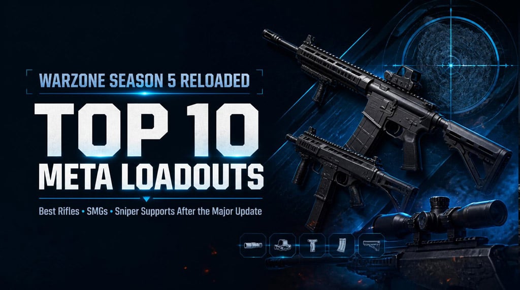 COD Warzone Season 5 Reloaded Meta Loadouts: Best Weapon Builds After the Update