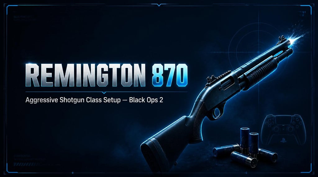 Black Ops 2 Remington 870 Best Class Setup: Aggressive Shotgun Guide for PS5 BO2