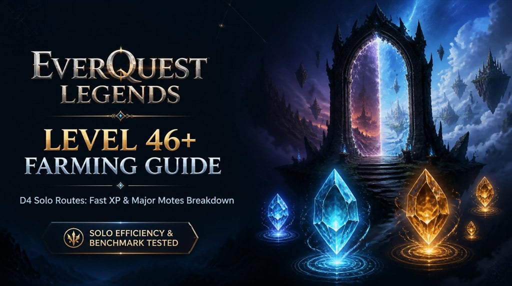 EverQuest Legends: Fast Leveling and Major Mote Farming Routes