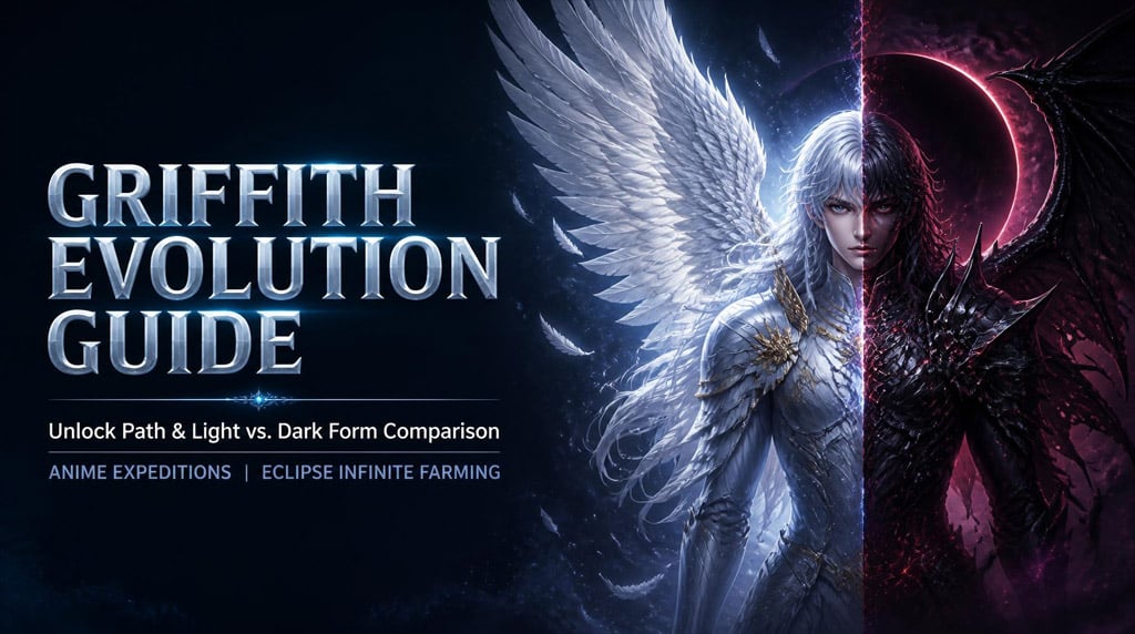 Anime Expeditions Griffith Guide: Unlock Light, Dark & Farm Souls Fast
