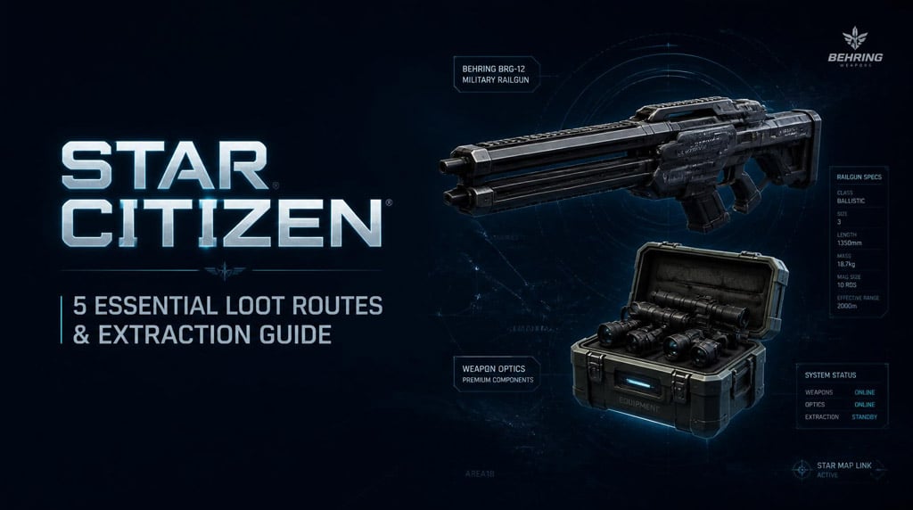 Star Citizen Best Loot Spots for Weapons, Armor, and Ship Components