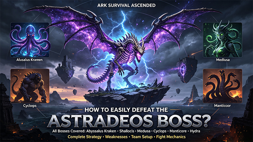 Ark Survival Ascended: How to Easily Defeat the Astradeos Boss?