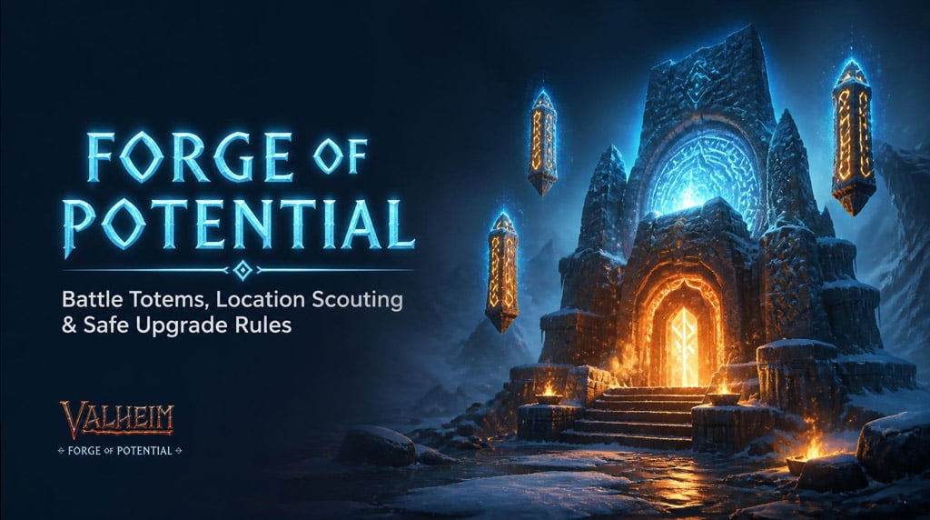 Valheim Forge of Potential Guide: Battle Totems, Locations & Gear Upgrade Risks