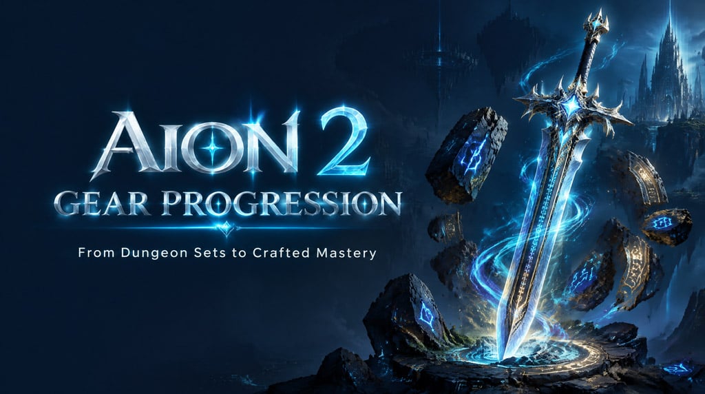 AION 2 PvE Gears Guides: From Dungeons to Crafted Gear Progression