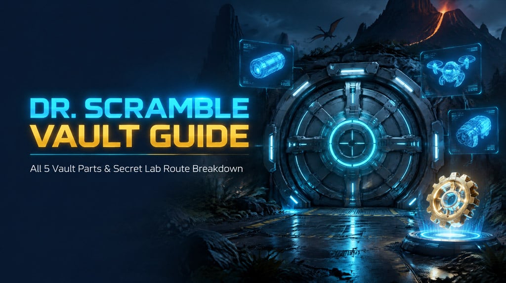 Steal an Egg Dr Scramble Update Guide: All Vault Parts & Secret Lab Route Steal an Egg Dr Scramble Update Guide: All Vault Parts & Secret Lab Route