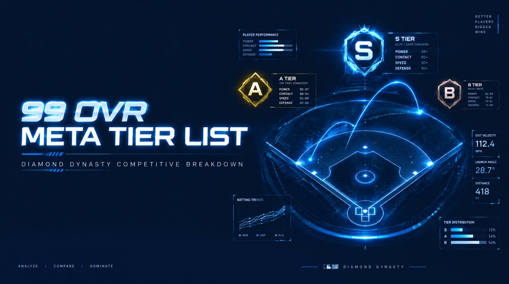 MLB The Show 26 New 99 OVR Tier List: Best Cards Ranked