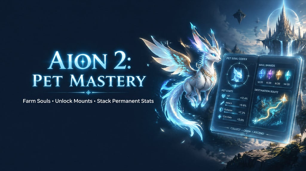 AION 2 Pet Guide: Souls, Genus Insight, Owned Effects and What to Farm First