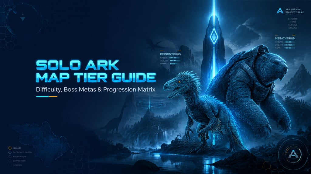 ARK Survival Ascended Best Maps Tier List for Solo Players Ranked ARK Survival Ascended Best Maps Tier List for Solo Players Ranked