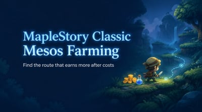 MapleStory Classic Mesos Farming: Net-Profit Testing & Route Triage